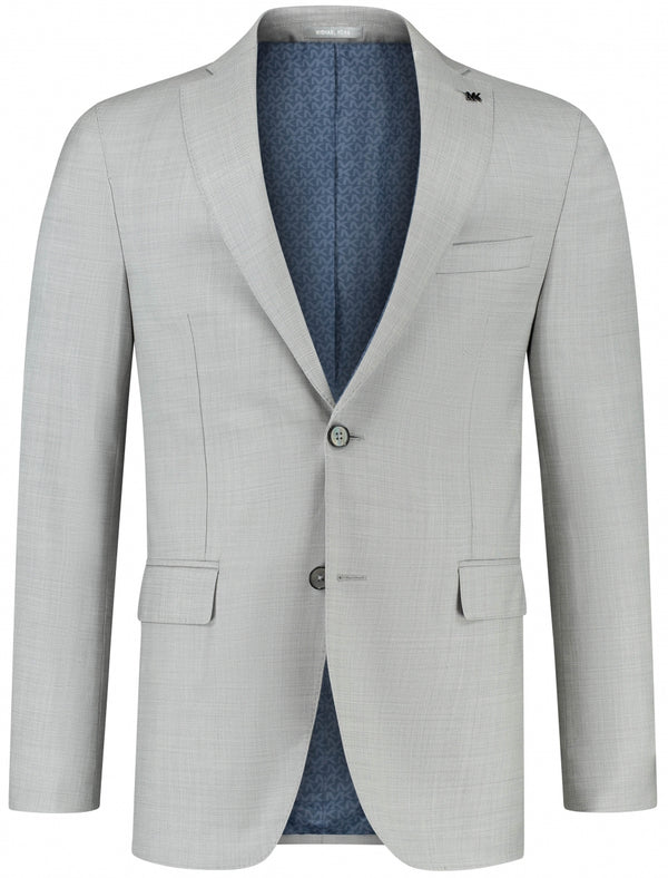 Lichtgrijs shark-skin Kostuum