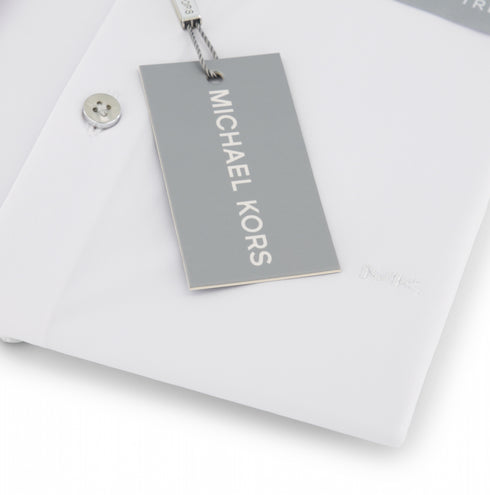 Wit technisch knitted shirt