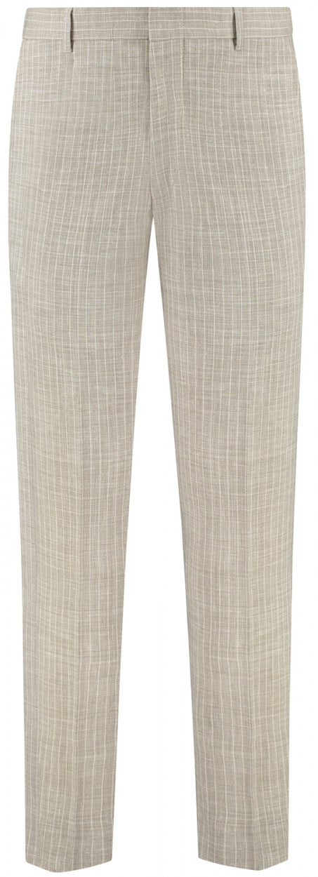 Beige gestreept Kostuum