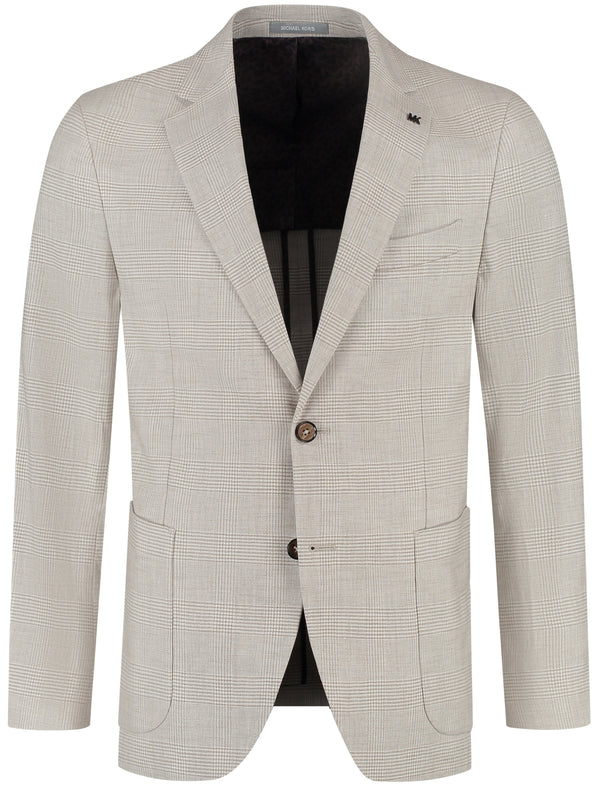 Lichtbeige Cotton/Linnen Kostuum
