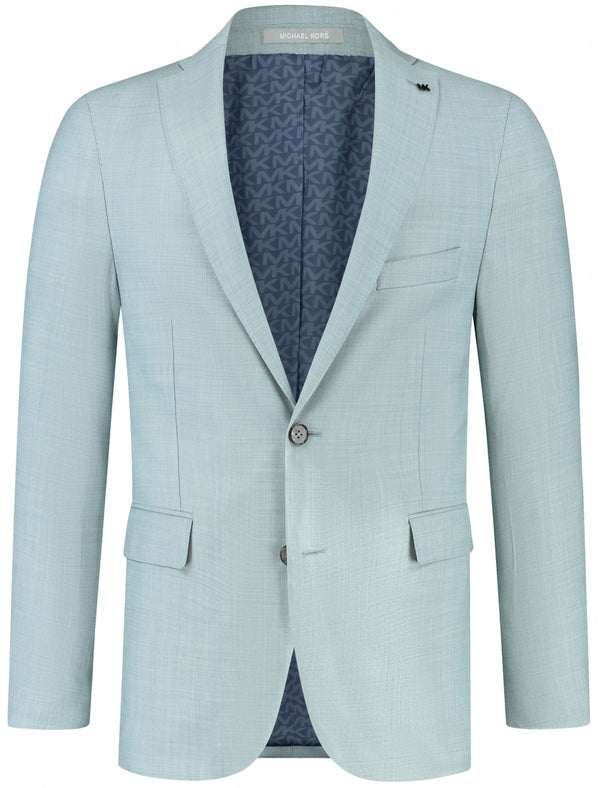 Mintgroen shark-skin Kostuum