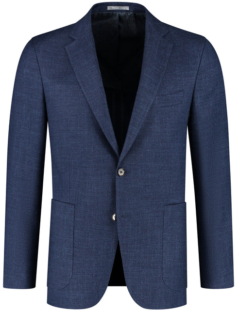 Navy Silk look Colbert