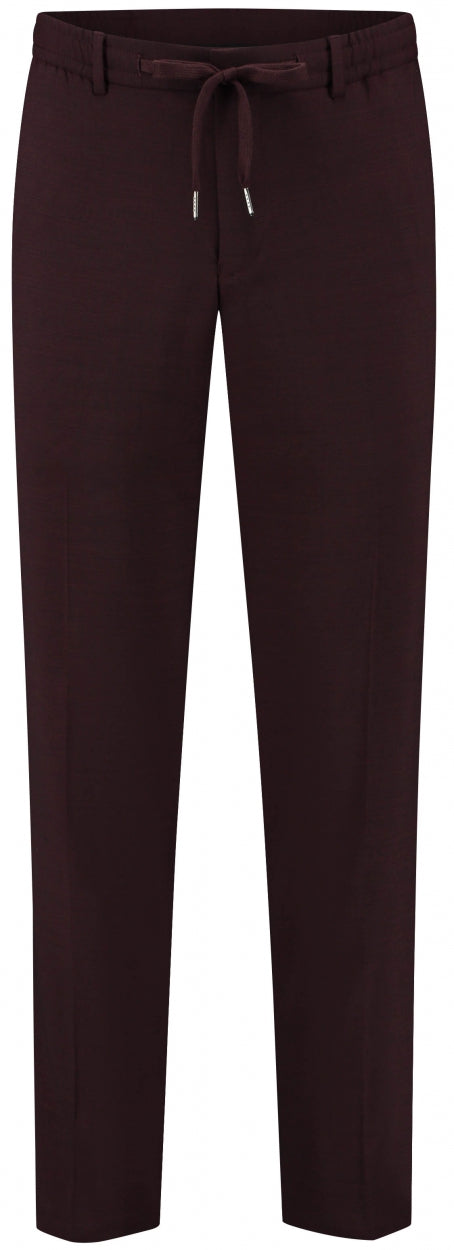 Bordeaux rood Kostuum