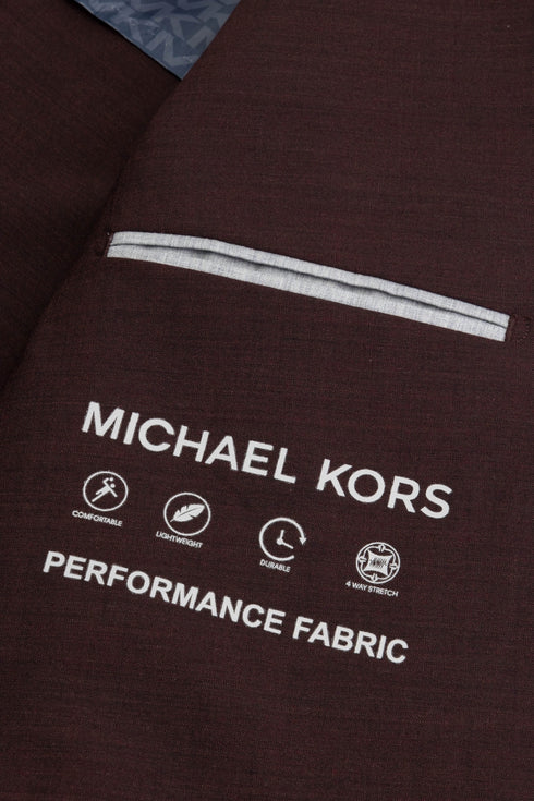 Bordeaux rood Kostuum