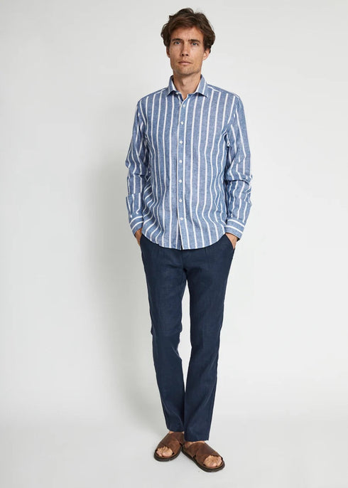 Deacon Blue White Stripe