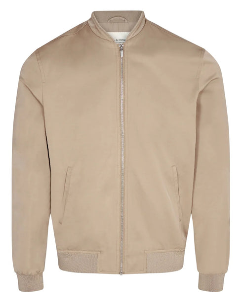 Beige Bomber Jack