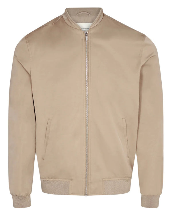 Beige Bomber Jack