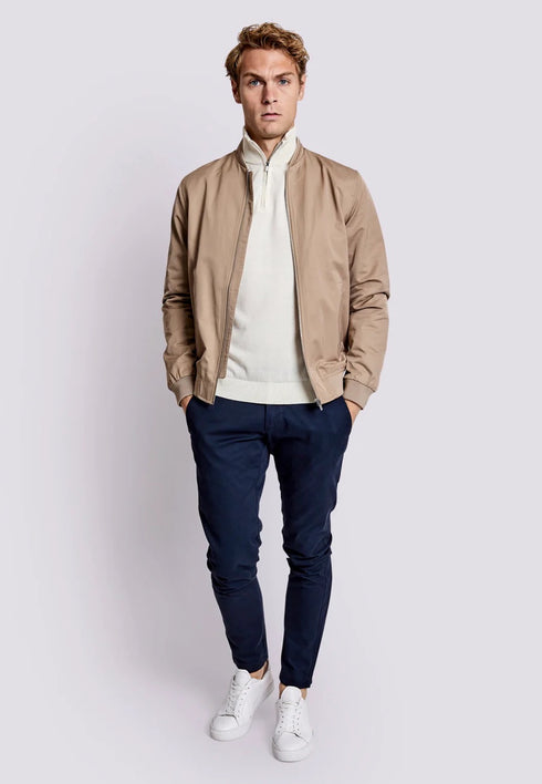 Beige Bomber Jack