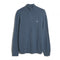 Indigo halflange zip van lamswol van Original Penguin