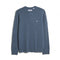 Indigo pullover met ronde hals van lamswol van Original Penguin