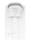 Uni wit fine twill overhemd (Extra lange mouwen)