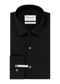 Uni zwart shirt (Extra lange mouwen)