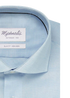 Uni blauw overhemd (Extra lange mouwen)