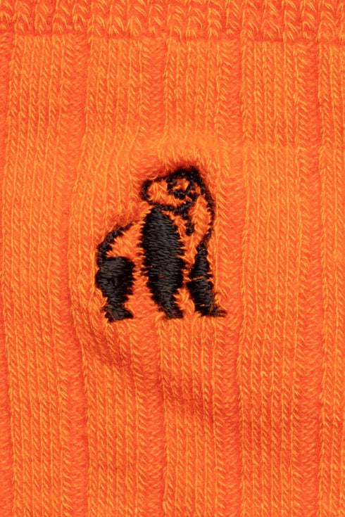 Swole Panda oranje uni Sok