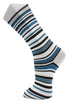 Effio Sok streep zand blauw