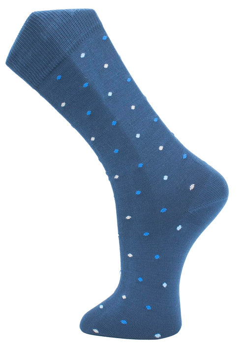 Effio Sok middenblauwe stip