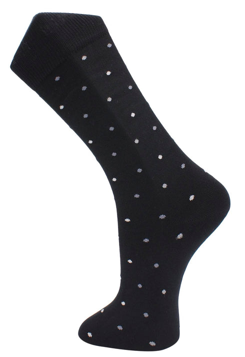 Effio Sok navy blauwe stip