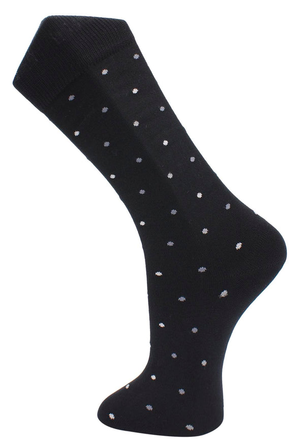 Effio Sok navy blauwe stip