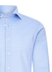 Lichtblauw knitted shirt