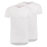 Basic T-shirt Ronde Hals wit
