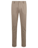 Fine twill Strech Chino Taupe