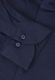 Navy Knitted Shirt ShirtBird