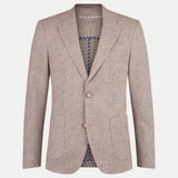 Beige herringbone Colbert Bruun & Stengade