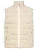 Off-white Ribcord Bodywarmer Bruun & Stengade