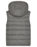 Grijze padded Bodywarmer Bruun & Stengade