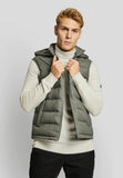 Grijze padded Bodywarmer Bruun & Stengade
