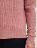 Roze Crew Neck Pullover van Bertoni