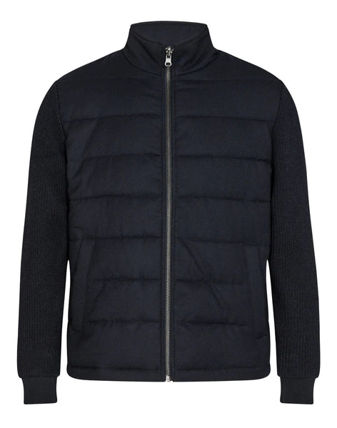 Navy  padded Jack Bruun & Stengade