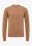 Camel Crew Neck Pullover van Bertoni