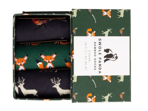Swole Panda Sokken Wild Kadobox