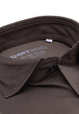 Taupe Knitted Shirt ShirtBird
