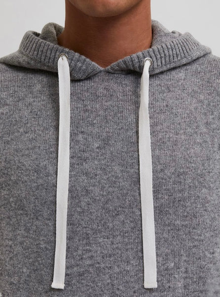Grijze wollen Hoodie van Bertoni