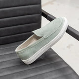 Suede Loafer mintgroen