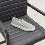 Suede Loafer mintgroen