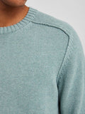Aqua Crew Neck Pullover van Bertoni