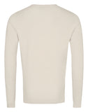 Crew neck Pullover structuur Off-White