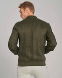 Groen Linnen Bomber Jack