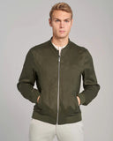 Groen Linnen Bomber Jack
