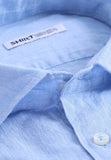 Zomers Linnen Shirt blauw